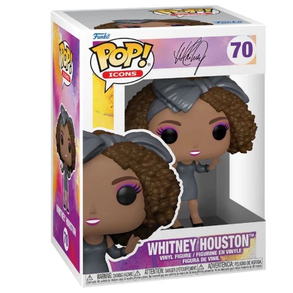 Funko Other - Funko Pop Whitney Houston singer actress viral rare 70 vinyl icons nwt
